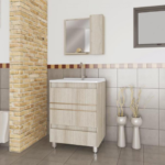 Mueble De Baño 2 Puertas 1 Cajon Florida