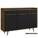 Madera Rustica/Negro